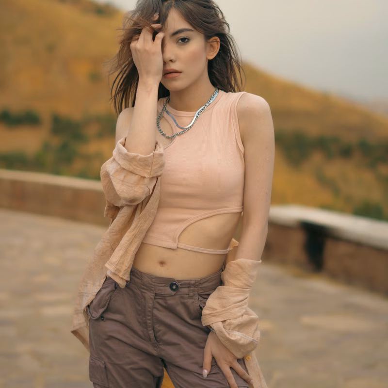 Saia Jeans Curta